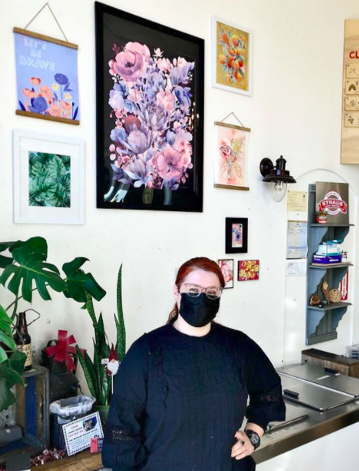 Art and ice cream.